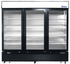 Atosa Refrigeration & Ice Each Atosa MCF8724GR Refrigerator Merchandiser Three-Section 81-9/10 x 31-1/2 x 81-1/5 Inches | Denson CFE