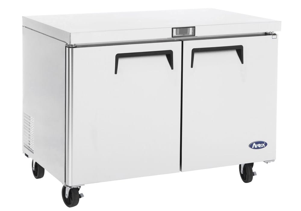 Atosa Refrigeration & Ice Each Atosa MGF36FGR Undercounter Freezer Reach-in Two-Section | Denson CFE