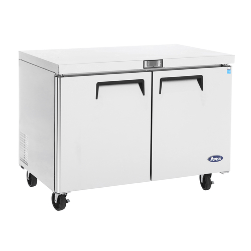 Atosa Refrigeration & Ice Each Atosa MGF36RGR Undercounter Refrigerator Reach-in Two-Section | Denson CFE