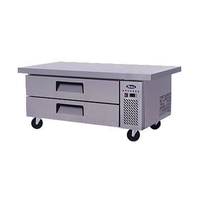 Atosa Refrigeration & Ice Each Atosa MGF8452GR 2-Drawer Chef Base with Extended Top 60 in | Denson CFE