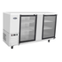Atosa Refrigeration & Ice Each Atosa SBB69GGRAUS1 68 Inch 2 Door Glass Stainless Back Bar Refrigerator | Denson CFE