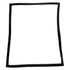 Atosa Unclassified Each Atosa W0404520 Door Gasket, 22" x 26-3/16" | Denson CFE