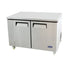 Atosa Undercounter Freezers Each Atosa MGF8406GR Two Door Undercounter Freezer 48" | Denson CFE