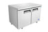 Atosa Undercounter Refrigeration Each Atosa MGF8402 48" Two-Door Undercounter Refrigerator - 13.38 Cu. Ft. | Denson CFE