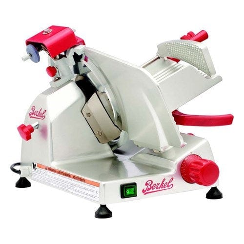 Berkel Canada Meat Processing Each Berkel B10-SLC Manual Meat & Cheese Slicer with 10" Blade, Belt Driven, Aluminum/Stainless Steel, 1/4 hp | Denson CFE