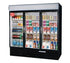 Beverage Air Merchandising and Display Refrigeration Each Beverage Air MMR72HC-1-W MarketMax™ Refrigerated Merchandiser Reach-In Three-Section | Denson CFE