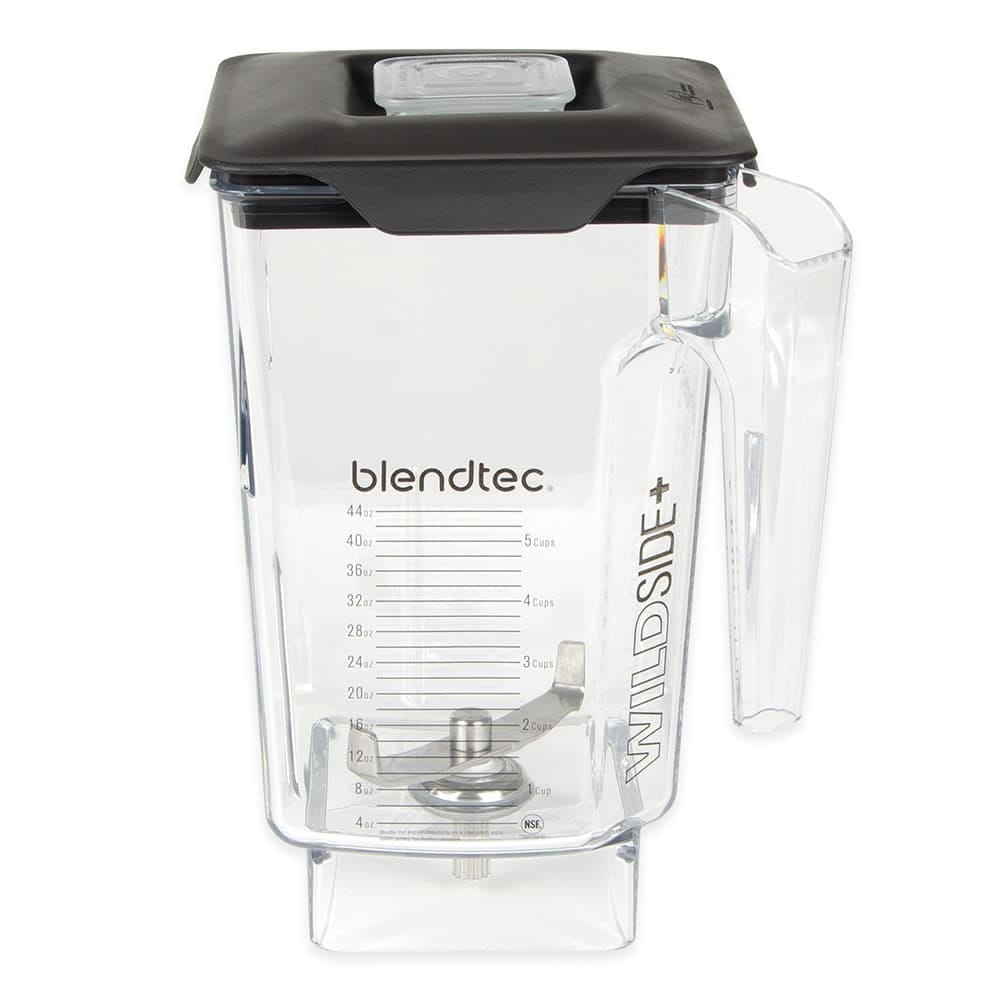 Blendtec Equipment Each Blendtec WildSide+ Jar with Vented Gripper Lid & Wingtip Blade (WILDSIDE-V) | Denson CFE