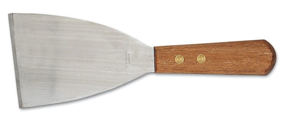 Browne Canada Foodservice Bakeware Each Browne 574313 8" Grill Scraper with Hardwood Handle | Denson CFE