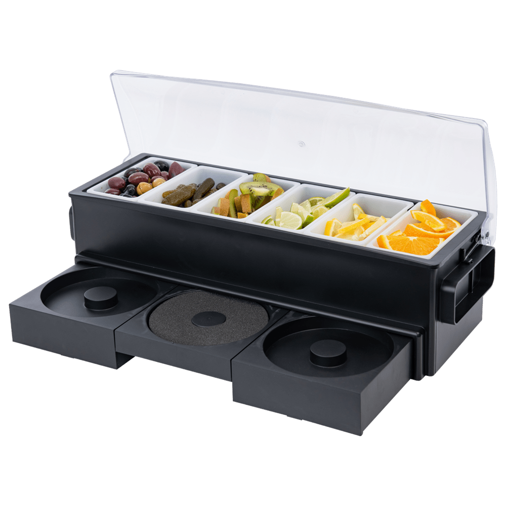 Browne Canada Foodservice Bar Condiment Server Each Browne 574875 All In One Bar Caddy | Denson CFE