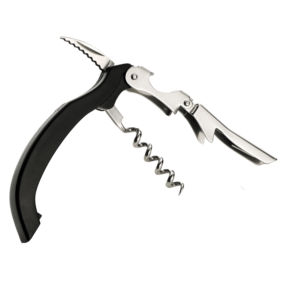 Browne Canada Foodservice Bar Supplies Each Browne 574075 Professional Corkscrew - Double Hinged, 4-1/2"L, Ergonomic Handle | Denson CFE