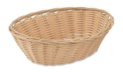Browne Canada Foodservice Baskets Each Browne 575443 (8879) Polypropylene Oval Basket 9x7x3"