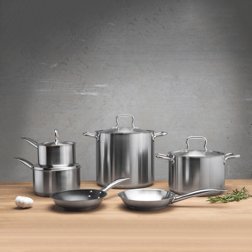 Browne Canada Foodservice Cookware Each Browne 5733912 ELEMENTS Stock Pot 12qt/11.25 w/Cover SS NSF