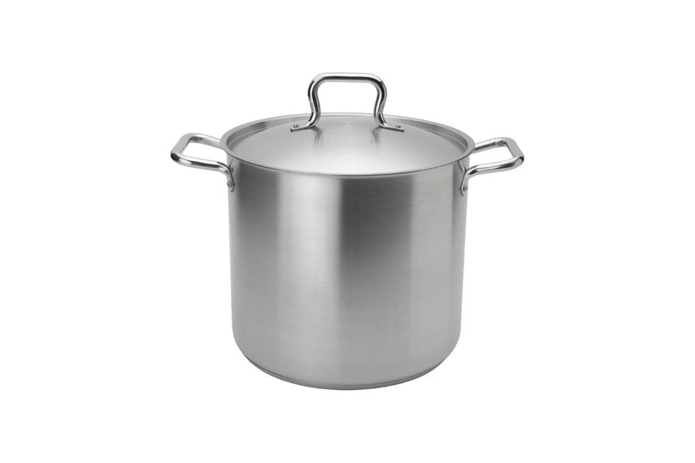 Browne Canada Foodservice Cookware Each Browne 5733916 ELEMENTS Stock Pot 16qt/15.L w/Cover SS NSF