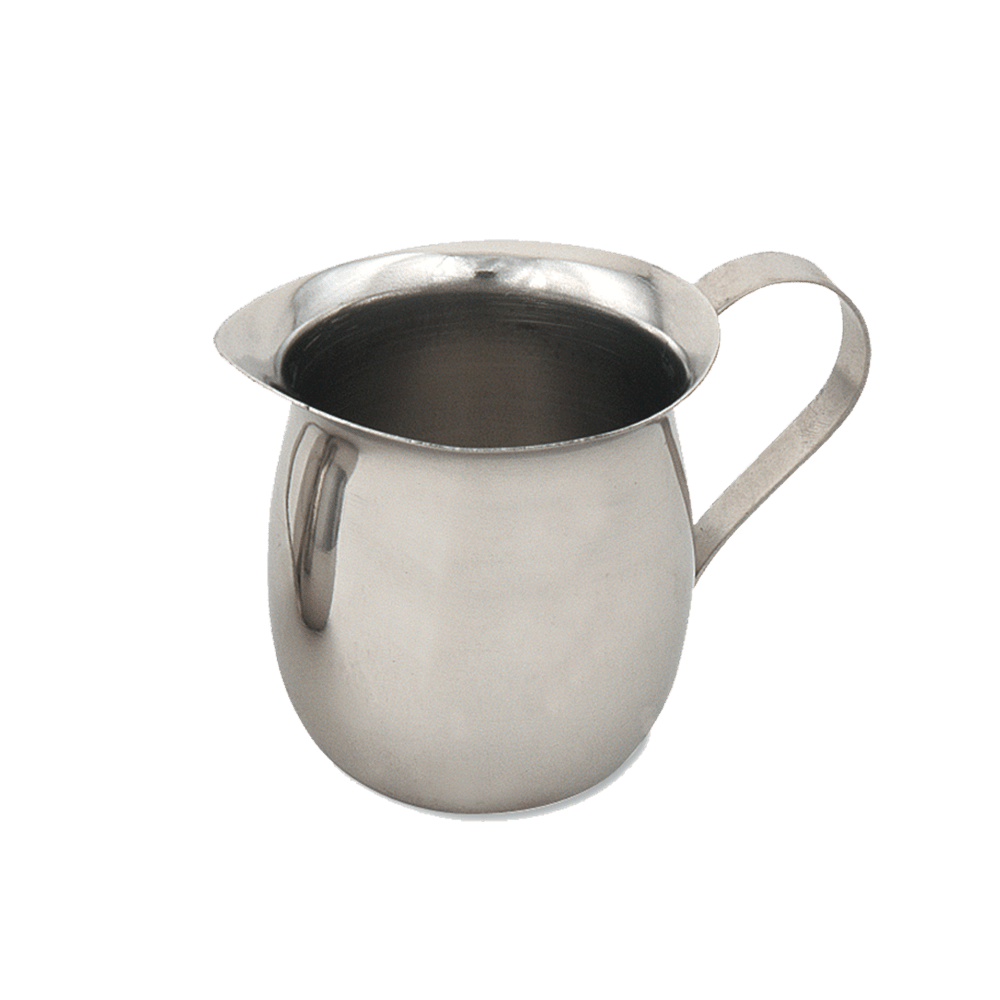 Browne Canada Foodservice Creamers Each Browne 515073 8 oz. Bell Creamer - Mirrored Stainless Steel, Silver, 3-1/10" High | Denson CFE