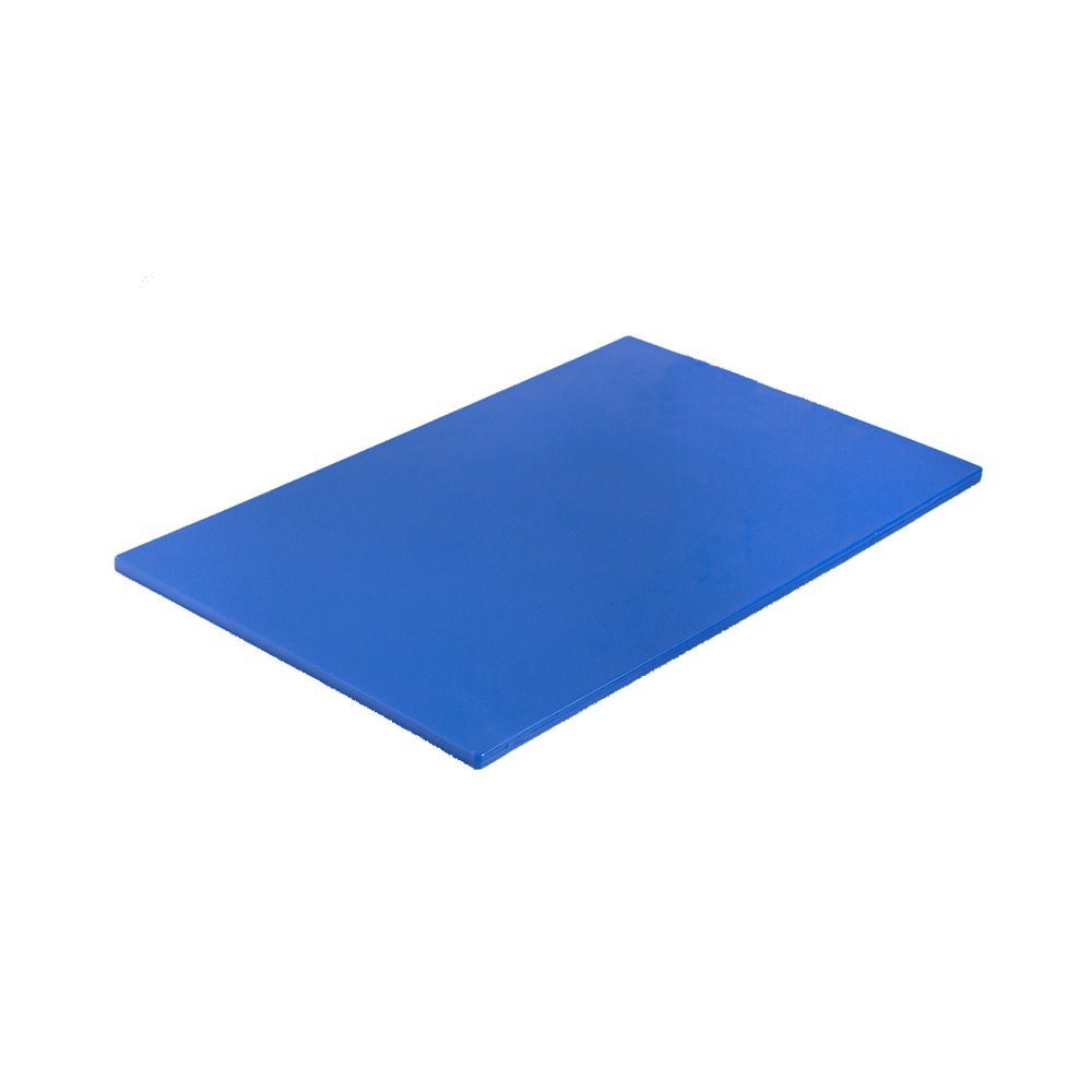 Browne Canada Foodservice Cutting Boards Each / Blue Browne 57361503 Blue Medium-Density PE Cutting Board (15 x 20 x 1/2 inch) | Denson CFE