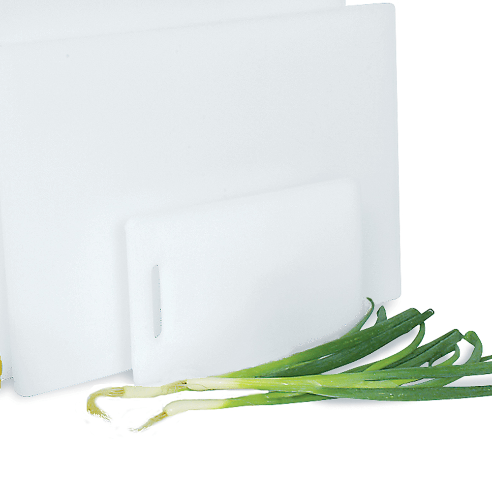 Browne Canada Foodservice Cutting Boards Each Browne 57360601 Cutting Board PE 6x10x0.5 Inch with Handle | Denson CFE