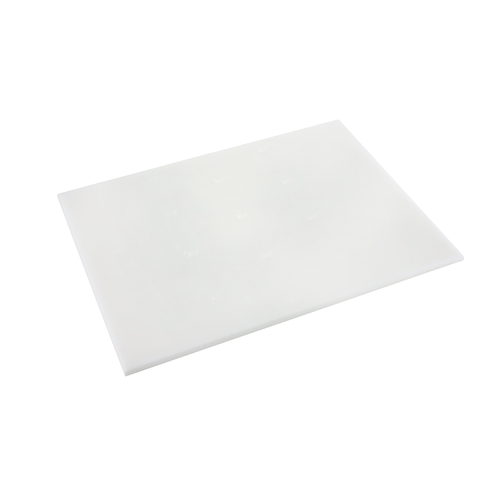 Browne Canada Foodservice Cutting Boards Each Browne 57361801 White Medium-Density PE Cutting Board (18x24x1/2")