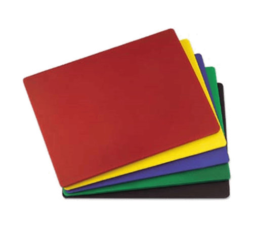 Browne Canada Foodservice Cutting Boards Each Browne 57361805 Red Medium Density PE Cutting Board 18x24x0.5 Inch | Denson CFE