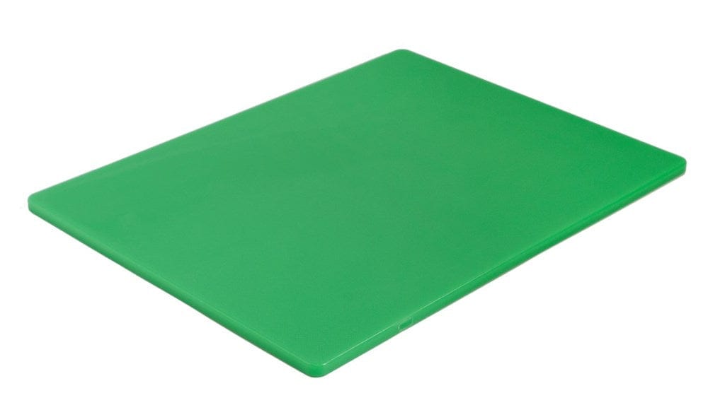 Browne Canada Foodservice Cutting Boards Each / Green Browne 57361504 Green Medium-Density PE Cutting Board (15x20x1/2")