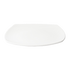 Browne Canada Foodservice Dinnerware Dozen Browne 5630197 – FOUNDATION 10" Porcelain Rounded Square Coupe White Plate, 1 Dz | Denson CFE