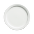 Browne Canada Foodservice Dinnerware Dozen Browne 563964 Palm 9 in Porcelain Dinner Plate - White, Commercial Restaurant Plate | Denson CFE