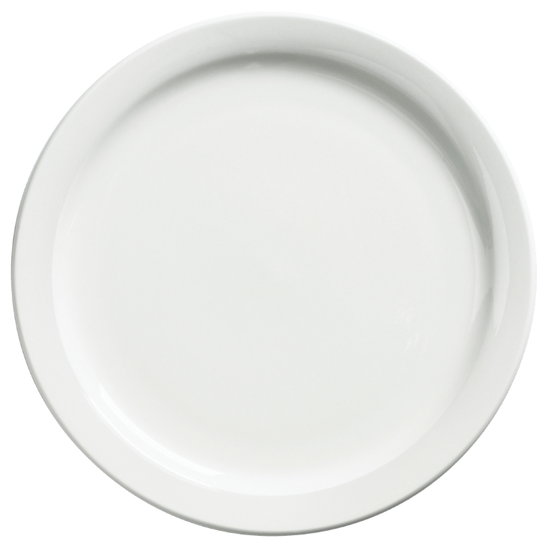 Browne Canada Foodservice Dinnerware Dozen Browne 563966 PALM Dinner Plate, 10-2/5" (26.4 cm) | Denson CFE