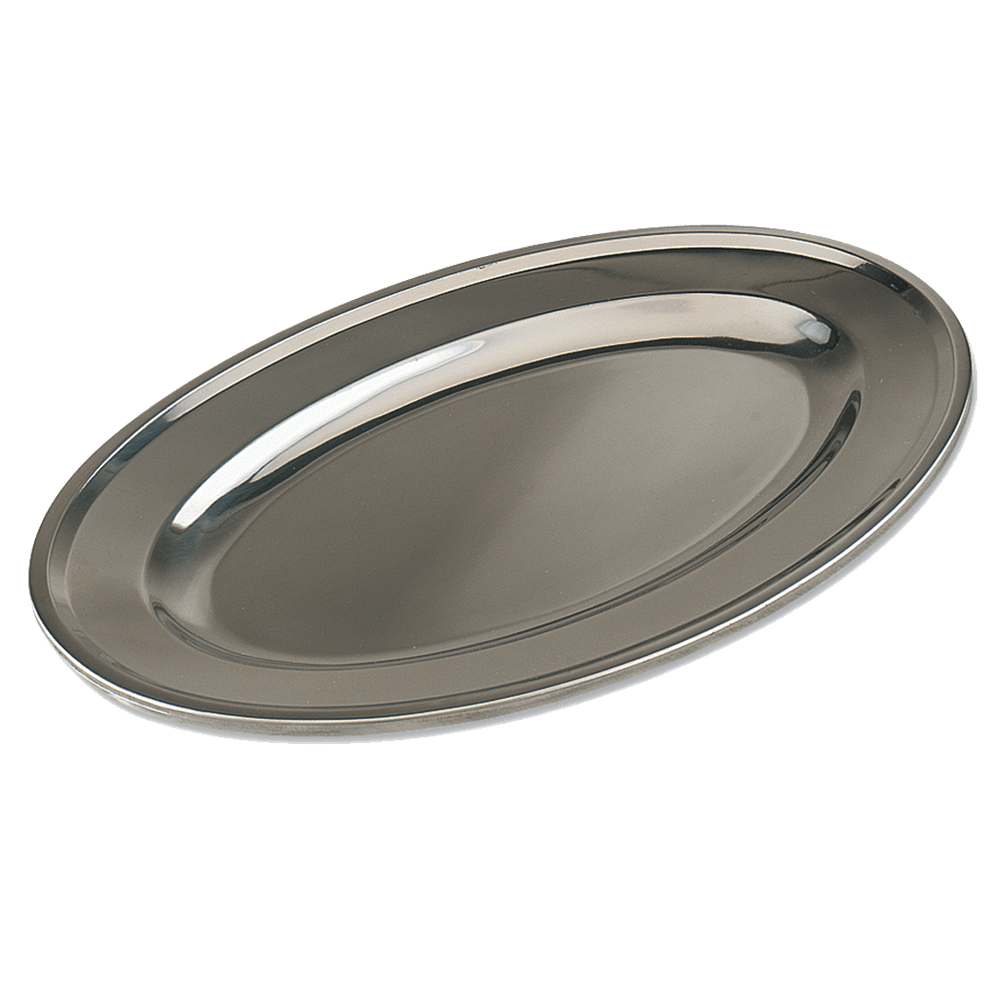 Browne Canada Foodservice Dinnerware Each Browne 574186 24″ Stainless Steel Oval Platter | Denson CFE