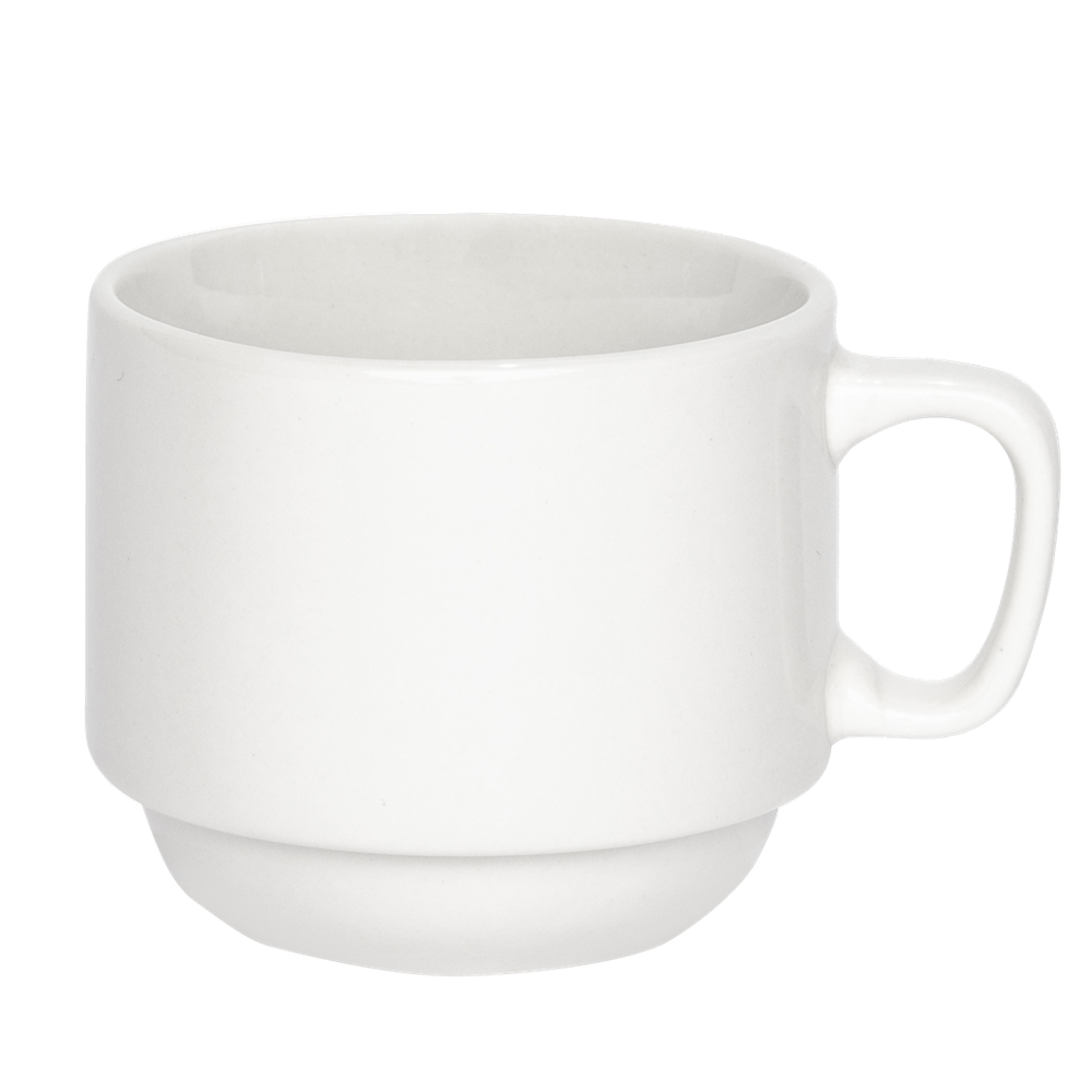 Browne Canada Foodservice Drinkware Dozen Browne 563978 PALM Cup Stacking 7 Oz, 206 ML, White | Denson CFE