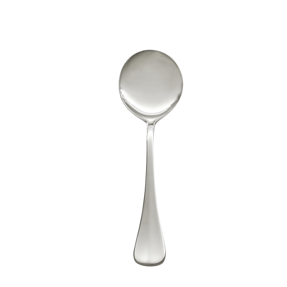 Browne Canada Foodservice Flatware Dozen 502313 Browne BISTRO Round Bowl Soup Spoon 18 Zero Stainless Steel 6.8 Inch 17.3 Centimeters | Denson CFE