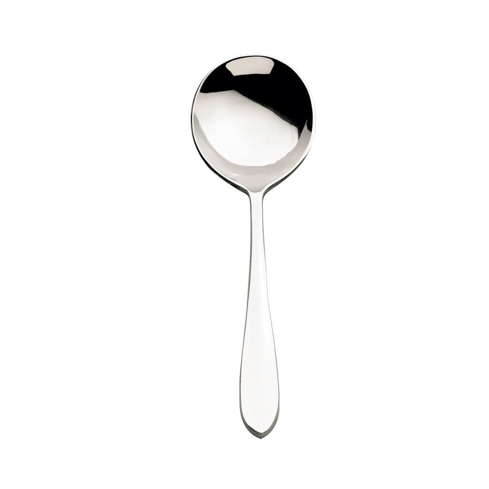 Browne Canada Foodservice Flatware Dozen Browne 502113 Eclipse Round Soup Spoon Eighteen Over Ten Stainless Steel Seven Inches | Denson CFE