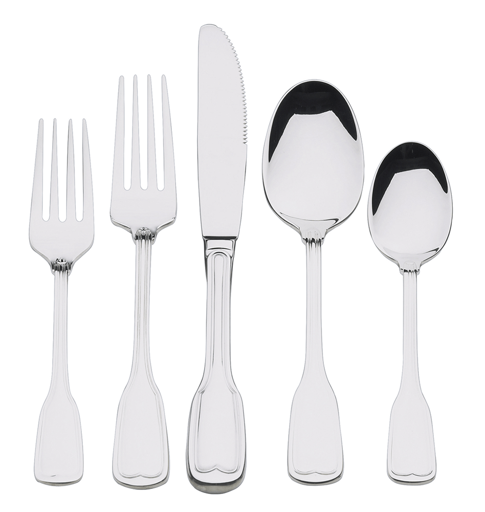 Browne Canada Foodservice Flatware Dozen Browne 502211S LAFAYETTE Dinner Knife Serrated 105 Grams 13 Zero Stainless Steel 9.3 Inch 23.5 Centimeters | Denson CFE