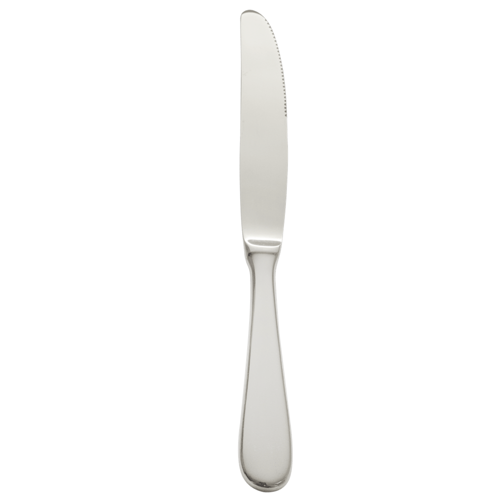 Browne Canada Foodservice Flatware Dozen Browne 502311S BISTRO Dinner Knife 13 Zero Stainless Steel 9.6 Inch 24.5 Centimeters | Denson CFE