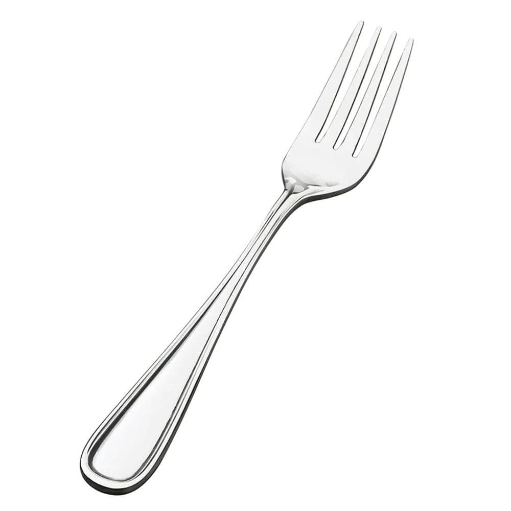Browne Canada Foodservice Flatware Dozen Browne 502506 8 3/10" Dinner Fork with 18/0 Stainless Grade, Celine Pattern