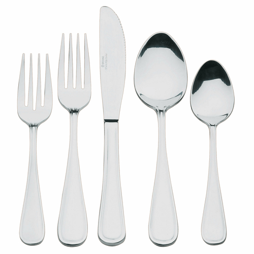 Browne Canada Foodservice Flatware Dozen Browne 502522 CELINE Butter Spreader Bent 18/0 Stainless Steel 6.3 Inch | Denson CFE