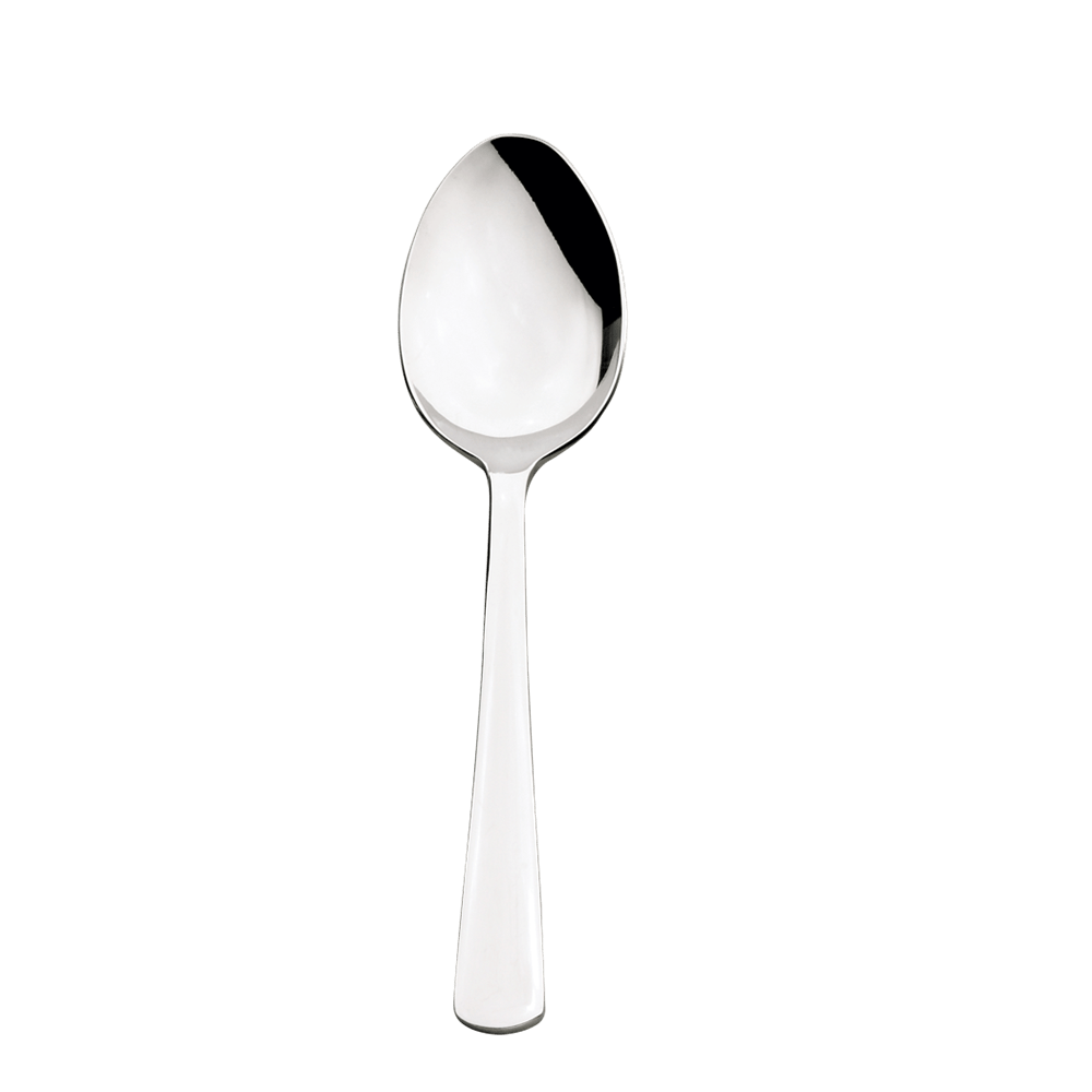 Browne Canada Foodservice Flatware Dozen Browne 503802 WIN2 7.5" Stainless Steel Dessert Spoon - 24/Case | Denson CFE