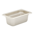 Browne Canada Foodservice Food Pans Each 22194 Browne One Ninth Size Steam Table Pan 4 Inch Deep 22 Gauge NSF | Denson CFE