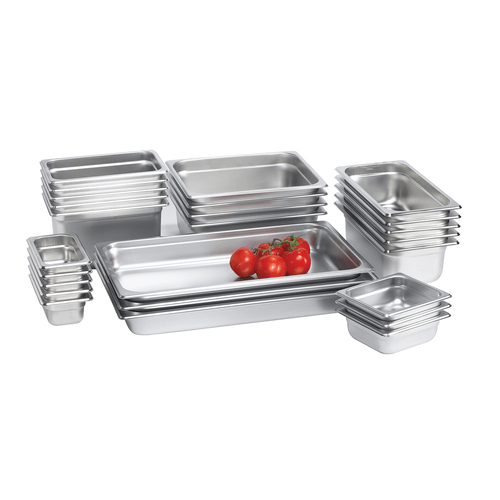 Browne Canada Foodservice Food Pans Each 22196 Browne One Ninth Size Steam Table Pan 6 Inch Deep 22 Gauge NSF | Denson CFE