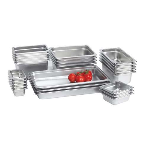 Browne Canada Foodservice Food Pans Each Browne 5781106 Full-Size Steam Table Pan - 21.2 qt, 304 Stainless Steel | Denson CFE