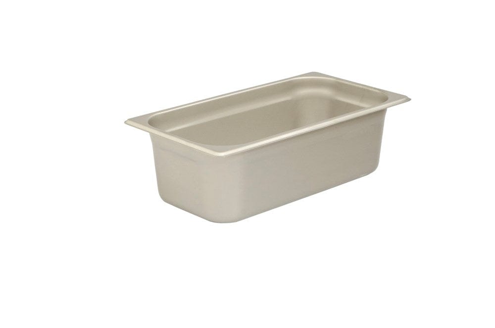 Browne Canada Foodservice Food Pans Each Browne 5781304 1/3-Size Steam Table Pan, 4" Deep, 24 Gauge, Anti-Jam | Denson CFE