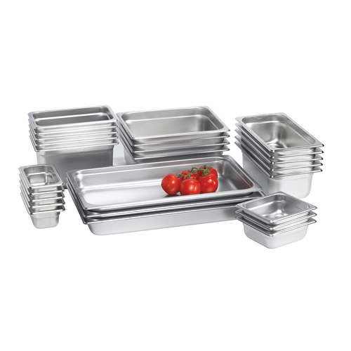 Browne Canada Foodservice Food Pans Each Browne 5781602 Sixth Size Steam Pan, Stainless