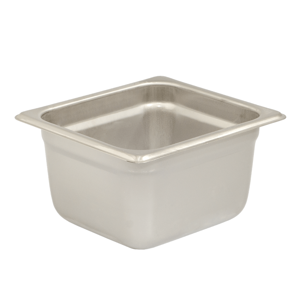 Browne Canada Foodservice Food Pans Each Browne 5781604 1/6-Size Steam Table Pan 4" Deep, 24 Gauge Antijam NSF | Denson CFE