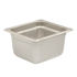 Browne Canada Foodservice Food Pans Each Browne 5781604 1/6-Size Steam Table Pan 4" Deep, 24 Gauge Antijam NSF | Denson CFE