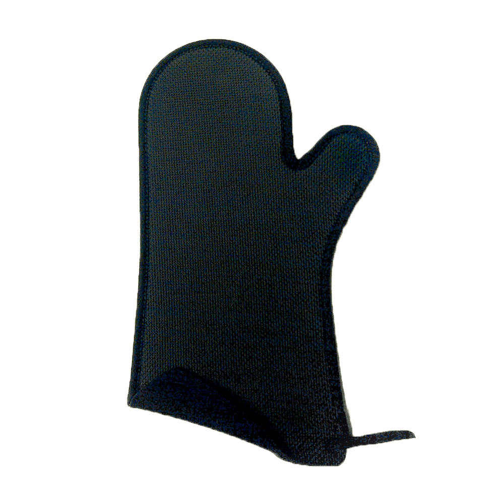 Browne Canada Foodservice Handwear Each Browne 5432802 Oven Mitt Black with Nomex Binding 16.375" x 6.75" | Denson CFE