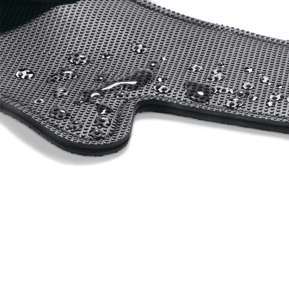 Browne Canada Foodservice Handwear Each Browne 5432802 Oven Mitt Black with Nomex Binding 16.375" x 6.75" | Denson CFE