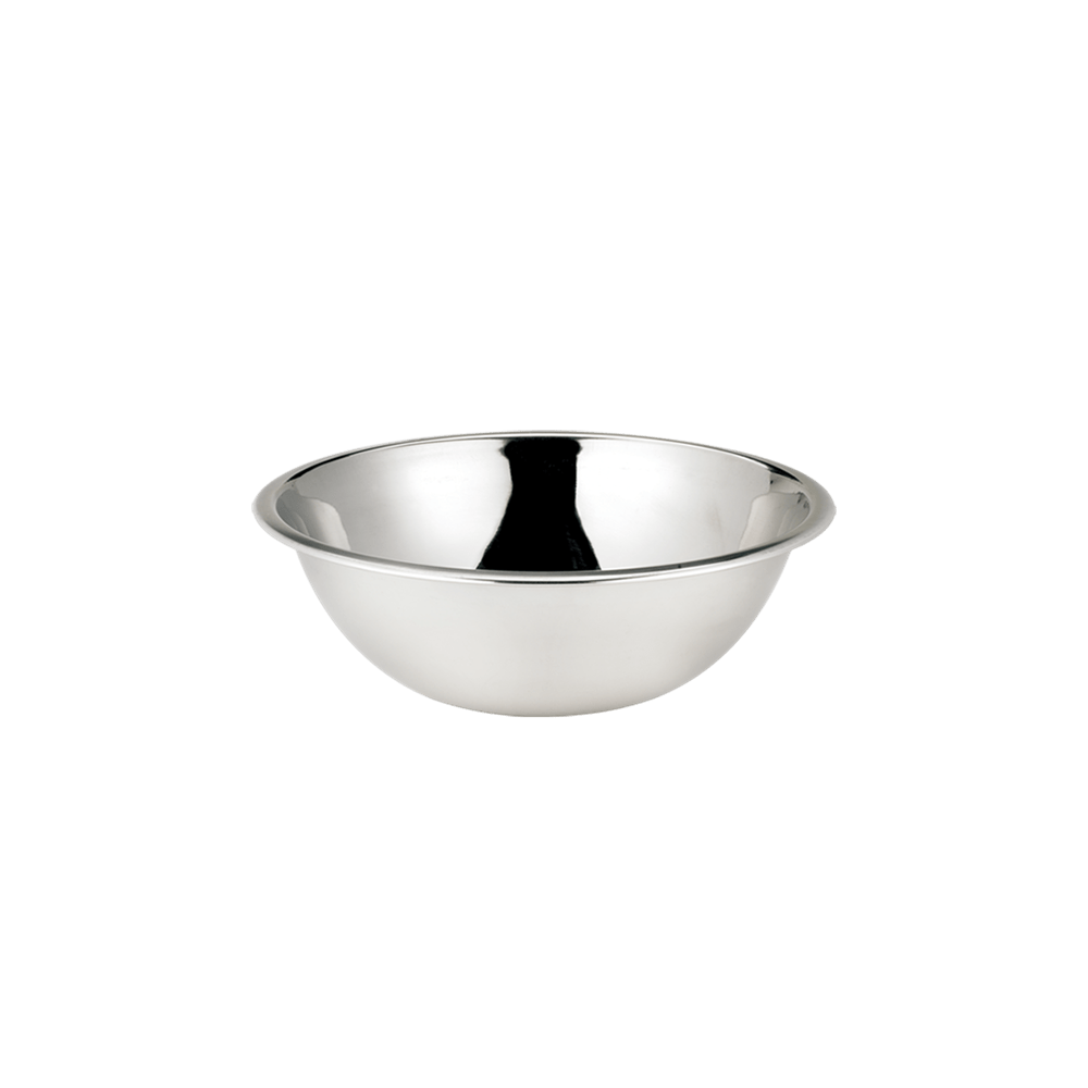 Browne Canada Foodservice Kitchen Supplies Each Browne 574954 4 QT Stainless Steel Mixing Bowl, 10-5/8" Diameter, Mirror Finish | Denson CFE