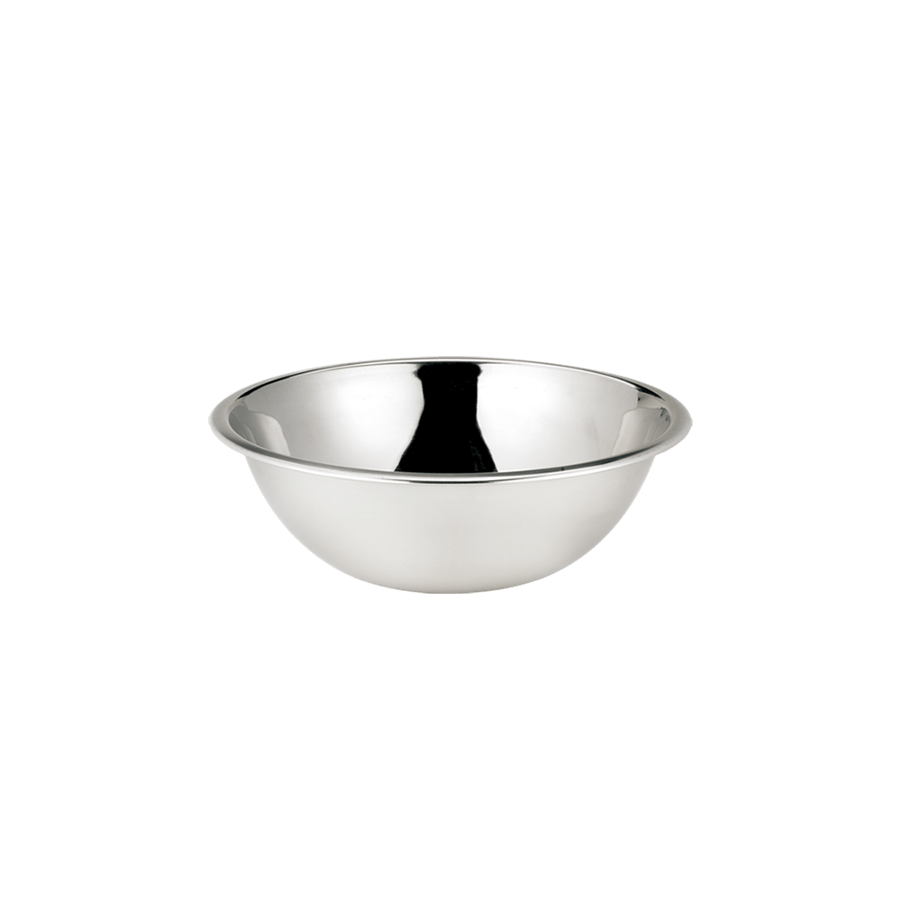 Browne Canada Foodservice Kitchen Supplies Each Browne 574954 Mixing Bowl - 4 Qt, Stainless Steel, 10-5/8 in Diameter | Denson CFE