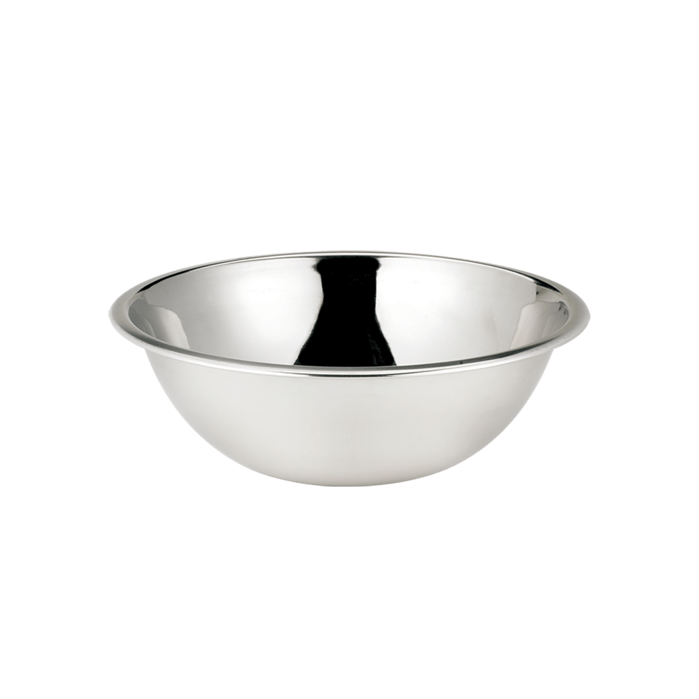 Browne Canada Foodservice Kitchen Supplies Each Browne 574958 8qt Stainless Steel Mixing Bowl, 13-1/4" Diameter, Rolled Edge | Denson CFE