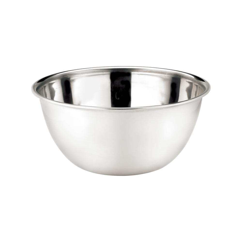 Browne Canada Foodservice Kitchen Supplies Each Browne 575904 Mixing Bowl 18/8 Stainless Steel 4qt | Denson CFE