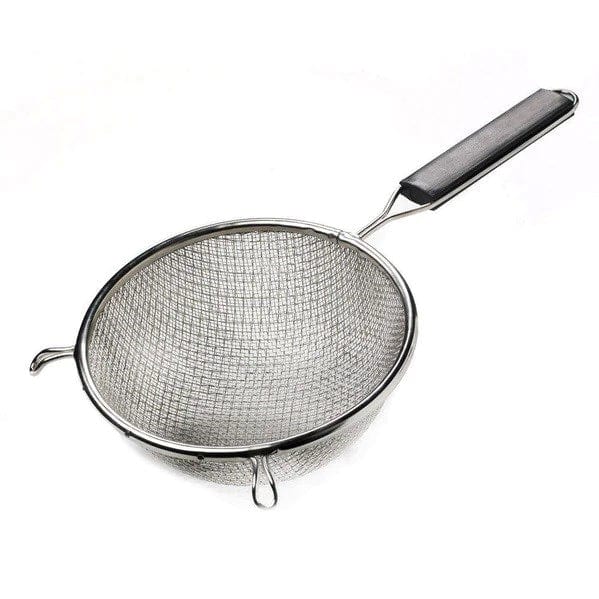 Browne Canada Foodservice Kitchen Tools Each Browne 18096 Double Mesh Strainer Fine 6.25"/16cm - Durable & Efficient | Denson CFE