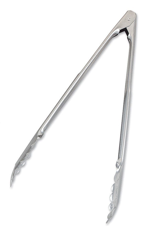 Browne Canada Foodservice Kitchen Tools Each Browne 4512 12" Super-Heavy Spring Tong Utility Tongs | Denson CFE